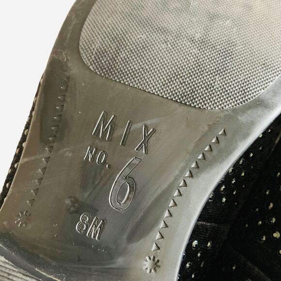 Mix No. 6 | men’s shoes in Black size 8M crystal bling
